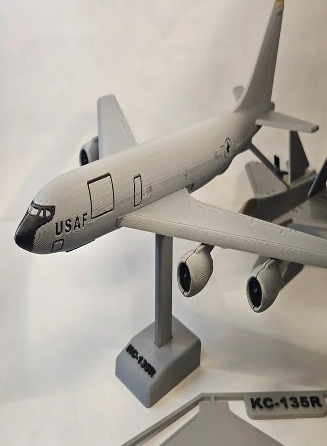 3D CRAFT USAF Military Aircraft Display Model, Diecast Scale Replica, Grey - Image 3